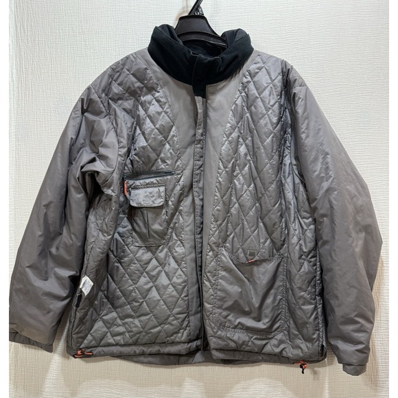 Lands' End Hoodie Jacket Men's XXL‎ Aquacheck Full Zip Insulated Cold Weather - Picture 6 of 11